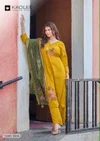 Radhika By Kadlee Heavy Rayon Kurti With Bottom Dupatta 
